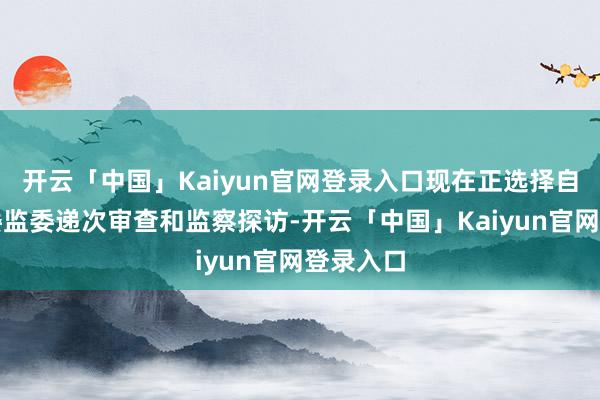 开云「中国」Kaiyun官网登录入口现在正选择自治区纪委监委递次审查和监察探访-开云「中国」Kaiyun官网登录入口